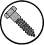 Picture for category Hex Lag Screws