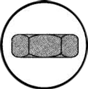 Picture for category Hex Jam Nuts Finished Pattern