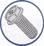 Picture for category Indented Hex Washer Phillips Machine Screws