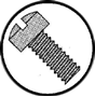 Picture for category Fillister Slotted Machine Screws