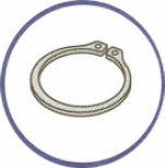 Picture of 25REXSS , 15-7 Mo Stainless Steel External Retaining Rings