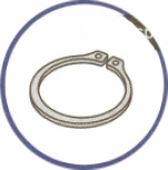 Picture of 25REXBP , External Retaining Rings