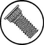 Picture of 0406SBKFH , Broaching Type Studs