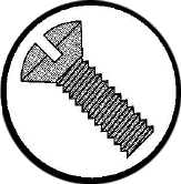 Picture of 1112MSO , Oval Slotted Machine Screws
