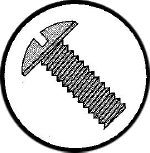Picture of 0603MST , Truss Slotted Machine Screws