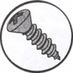 Picture of 0206ABPO , Oval Phillips A Self Tapping Screws