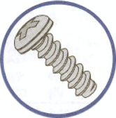 Picture of 1028BPP , Pan Phillips B Self Tapping Screws