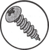 Picture of 0608ABPR , Round Phillips AB Self Tapping Screws