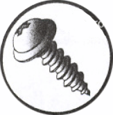 Picture of 0808APRWC , Round Washer Phillips A Self Tapping Screws