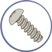 Picture of 0606BPR , Round Phillips B Self Tapping Screws