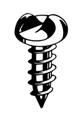 Picture of 5.4A38RS , Round Head/Sheet Metal Screw One-Way Slotted
